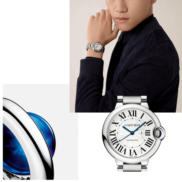 Cartier horloge ballon online bleu